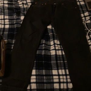 Black Levi’s 501 W38 L34